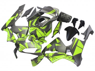 Großhandel Honda CBR600RR Motorrad Verkleidung 2003-2004 - Gelb Matt Schwarz