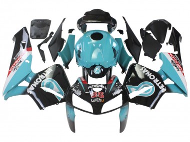 Großhandel Honda CBR600RR Motorrad Verkleidung 2005-2006 - Hellblau Schwarz 35