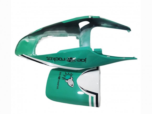 Großhandel Honda CBR600RR Motorrad Verkleidung 2005-2006 - Hellgrun Weiss Glanzendes Schwarz Joe Rocket