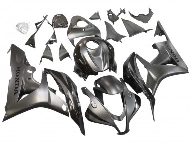 Großhandel Honda CBR600RR Motorrad Verkleidung 2007-2008 - Silber Glanzendes Schwarz
