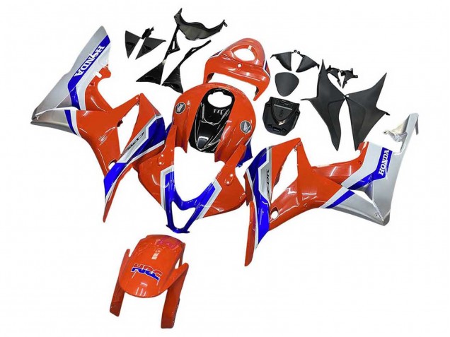 Großhandel Honda CBR600RR Motorrad Verkleidung 2007-2008 - Silber Blau Rot HRC
