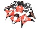 Großhandel Honda CBR600RR Motorrad Verkleidung 2007-2008 - Orange Glanzendes Schwarz Repsol