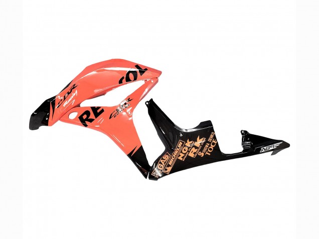 Großhandel Honda CBR600RR Motorrad Verkleidung 2007-2008 - Orange Glanzendes Schwarz Repsol
