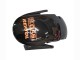 Großhandel Honda CBR600RR Motorrad Verkleidung 2007-2008 - Orange Glanzendes Schwarz Repsol