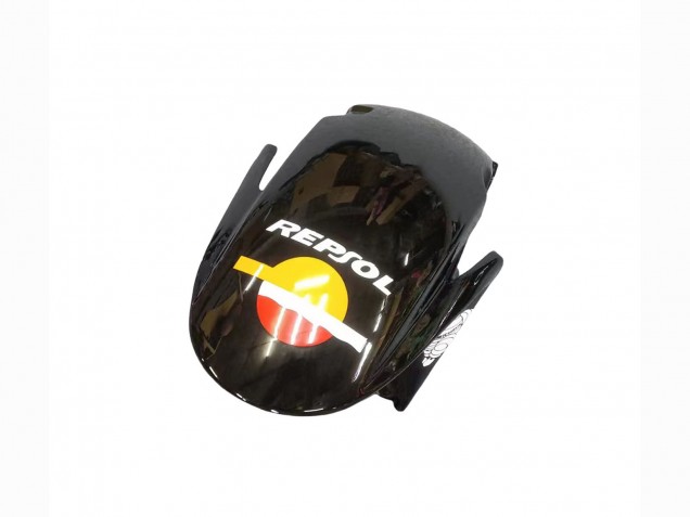Großhandel Honda CBR600RR Motorrad Verkleidung 2007-2008 - Gelb Orange Glanzendes Schwarz Rossi Repsol