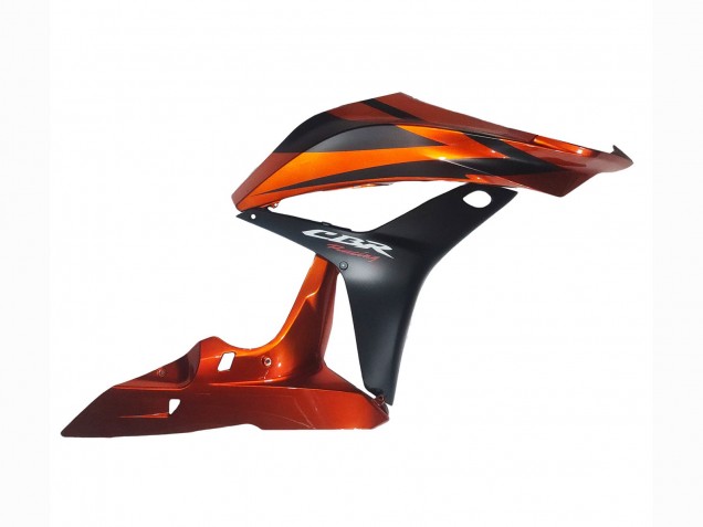 Großhandel Honda CBR600RR Motorrad Verkleidung 2007-2008 - Orange Matt Schwarz