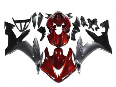 Großhandel Yamaha YZF R1 Motorrad Verkleidung 2002-2003 - Rot Silber Schwarz