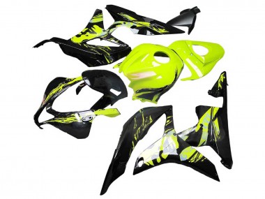 Großhandel Honda CBR600RR Motorrad Verkleidung 2007-2008 - Gelb Glanzendes Schwarz