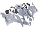Großhandel Honda CBR600RR Motorrad Verkleidung 2009-2012 - Glanzendes Nardo Grau