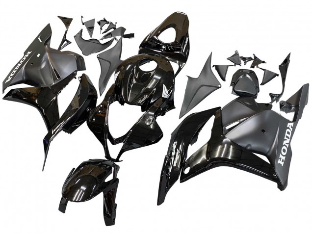 Großhandel Honda CBR600RR Motorrad Verkleidung 2009-2012 - Glanzendes Schwarz Matt Schwarz