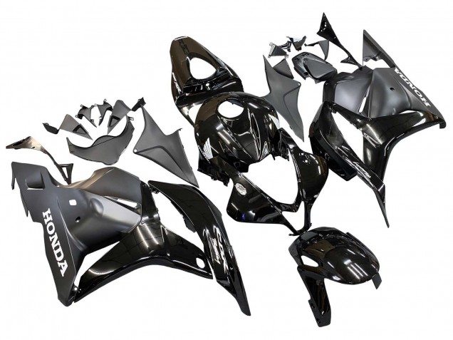 Großhandel Honda CBR600RR Motorrad Verkleidung 2009-2012 - Glanzendes Schwarz Matt Schwarz