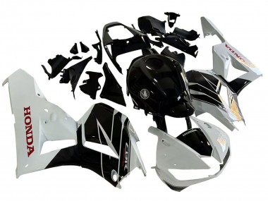 Großhandel Honda CBR600RR Motorrad Verkleidung Kit 2013-2023 - Weiss Glanzendes Schwarz