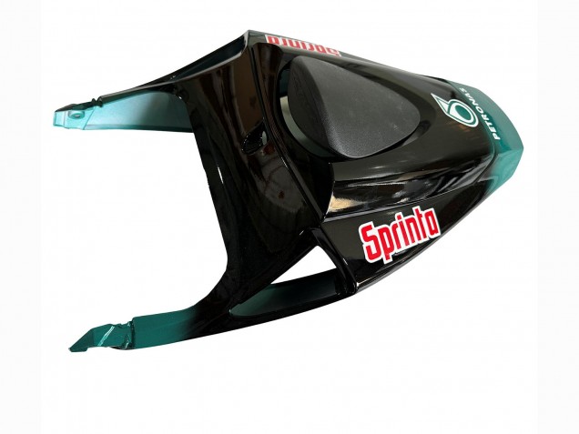 Großhandel Honda CBR600RR Motorrad Verkleidung 2013-2023 - Blau Grun Blau Glanzendes Schwarz Petronas 20