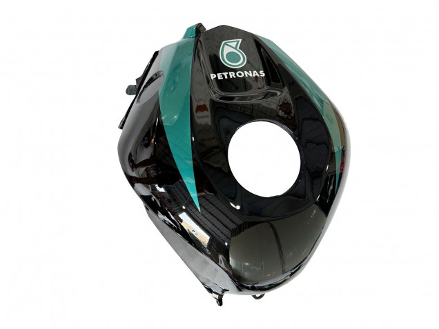 Großhandel Honda CBR600RR Motorrad Verkleidung 2013-2023 - Blau Grun Blau Glanzendes Schwarz Petronas 20
