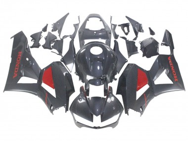 Großhandel Honda CBR600RR Motorrad Verkleidung 2013-2023 - Schwarzes Carbonfaser Rot