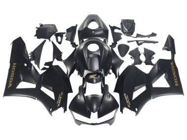 Großhandel Honda CBR600RR Motorrad Verkleidung 2013-2023 - Matt Schwarz Gold Aufkleber
