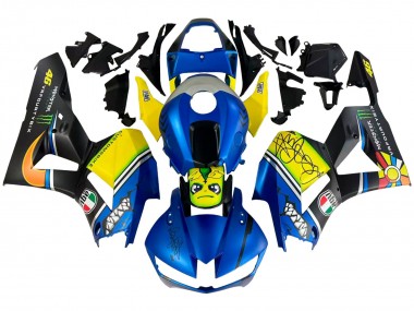 Großhandel Honda CBR600RR Motorrad Verkleidung 2013-2023 - Blau Gelb Matt Schwarz Grun Monster Hai