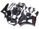 Großhandel Honda CBR600RR Motorrad Verkleidung 2013-2023 - Matt Schwarz Rot Aufkleber