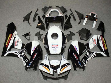 Großhandel Honda CBR600RR Motorrad Verkleidung 2013-2023 - Weiss Gold Glanzendes Schwarz HRC