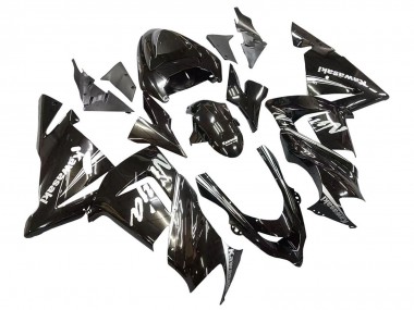 Großhandel Kawasaki ZX10R Motorrad Verkleidung 2004-2005 - Glanzendes Schwarz Ninja