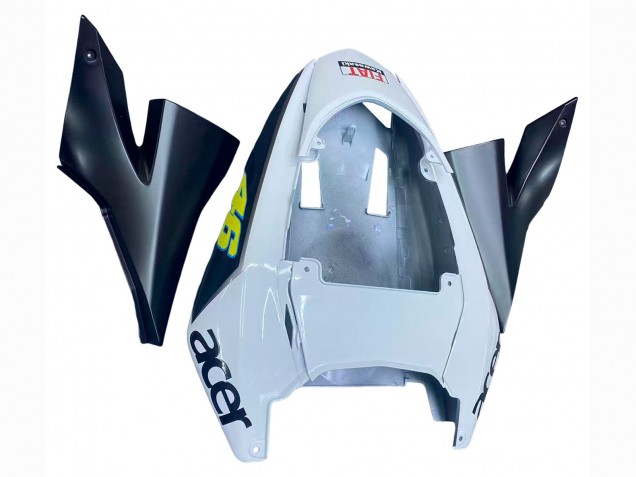 Großhandel Kawasaki ZX10R Motorrad Verkleidung 2004-2005 - Glanzendes Blau Weiss Fiat Motul