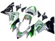 Großhandel Kawasaki ZX10R Motorrad Verkleidung 2004-2005 - Grun Silber Schwarz 69