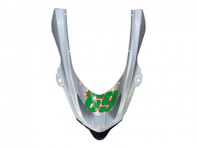 Großhandel Kawasaki ZX10R Motorrad Verkleidung 2004-2005 - Grun Silber Schwarz 69