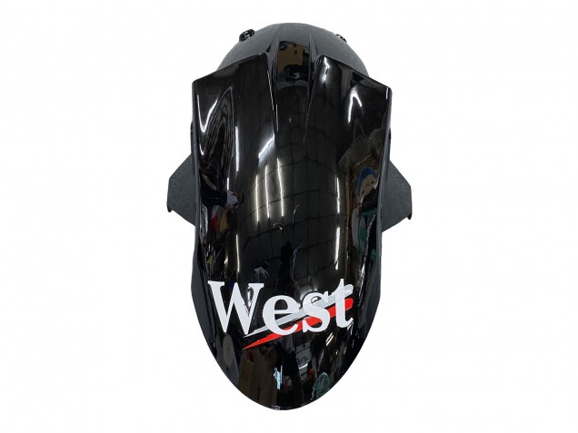 Großhandel Kawasaki ZX10R Motorrad Verkleidung 2006-2007 - Glanzendes Schwarz Weiss West