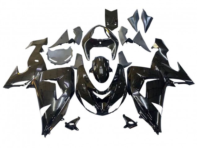 Großhandel Kawasaki ZX10R Motorrad Verkleidung 2006-2007 - Glanzendes Schwarz