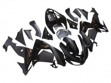 Großhandel Kawasaki ZX10R Motorrad Verkleidung 2006-2007 - Matt Schwarz Glanzendes Schwarz
