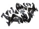 Großhandel Kawasaki ZX10R Motorrad Verkleidung 2006-2007 - Matt Schwarz Glanzendes Schwarz