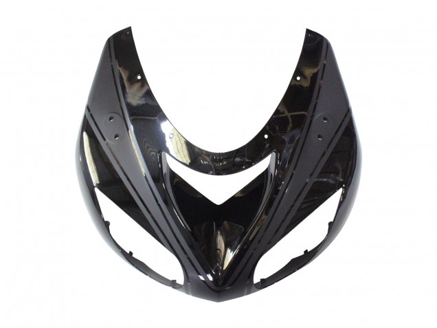 Großhandel Kawasaki ZX10R Motorrad Verkleidung 2006-2007 - Matt Schwarz Glanzendes Schwarz