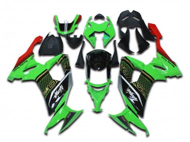 Großhandel Kawasaki ZX10R Motorrad Verkleidung 2006-2007 - Grun Rot Schwarz
