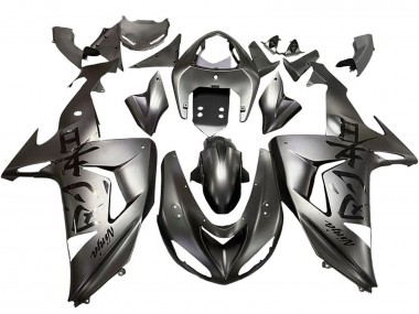 Großhandel Kawasaki ZX10R Motorrad Verkleidung 2006-2007 - Matt Grau