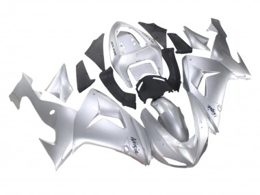 Großhandel Kawasaki ZX10R Motorrad Verkleidung 2006-2007 - Silber Schwarz Ninja