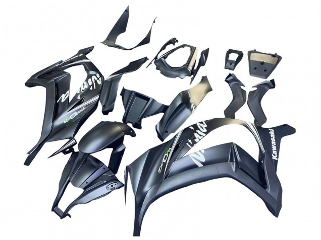 Großhandel Kawasaki ZX10R Motorrad Verkleidung 2011-2015 - Matt Grau Weiss Grun