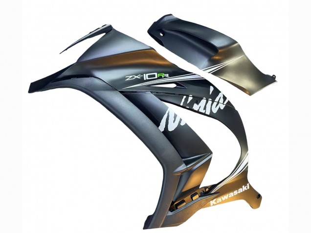 Großhandel Kawasaki ZX10R Motorrad Verkleidung 2011-2015 - Matt Grau Weiss Grun