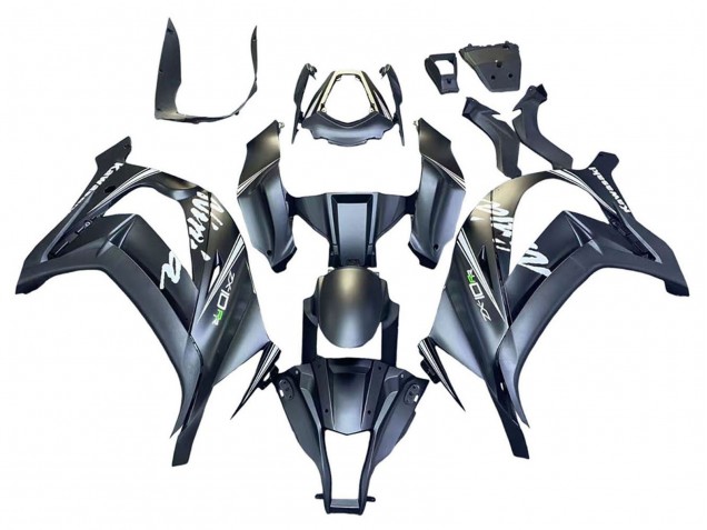 Großhandel Kawasaki ZX10R Motorrad Verkleidung 2011-2015 - Matt Grau Weiss Grun