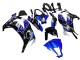 Großhandel Kawasaki ZX10R Motorrad Verkleidung 2011-2015 - Blau Weiss Glanzendes Schwarz