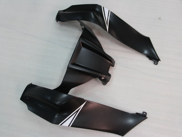 Großhandel Kawasaki ZX10R Motorrad Verkleidung 2011-2015 - Glanzendes Schwarz Weiss Elf Schnee Aufkleber