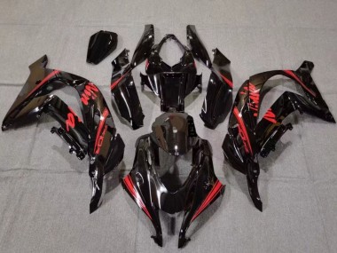 Großhandel Kawasaki ZX10R Motorrad Verkleidung 2016-2020 - Glanzendes Schwarz Rot