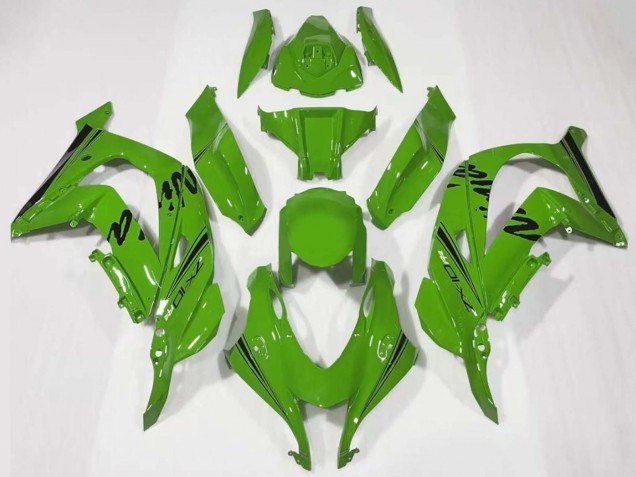 Großhandel Kawasaki ZX10R Motorrad Verkleidung 2016-2020 - Grun Schwarz