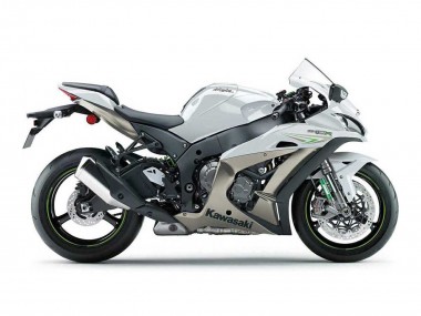 Großhandel Kawasaki ZX10R Motorrad Verkleidung 2016-2020 - Perl Weiss Grun