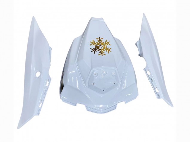 Großhandel Kawasaki ZX10R Motorrad Verkleidung 2016-2020 - Weiss Gold Schwarz