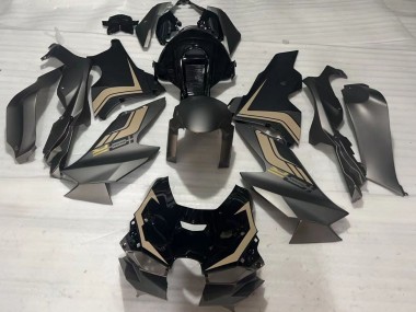 Großhandel Kawasaki ZX10R Motorrad Verkleidung 2021-2026 - Matt Schwarz Glanzendes Schwarz Braun