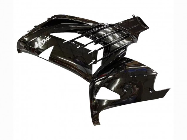 Großhandel Kawasaki ZX14R ZZR1400 Motorrad Verkleidung 2012-2024 - Glanzendes Schwarz Matt Schwarz Weiss Ninja
