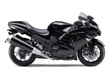 Großhandel Kawasaki ZX14R ZZR1400 Motorrad Verkleidung 2012-2024 - Glanzendes Schwarz Matt Schwarz Weiss Ninja