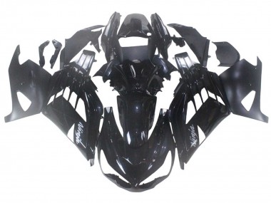 Großhandel Kawasaki ZX14R ZZR1400 Motorrad Verkleidung 2012-2024 - Glanzendes Schwarz Matt Schwarz Weiss Ninja