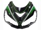 Großhandel Kawasaki ZX14R ZZR1400 Motorrad Verkleidung 2012-2024 - Grun Glanzendes Schwarz Streifen