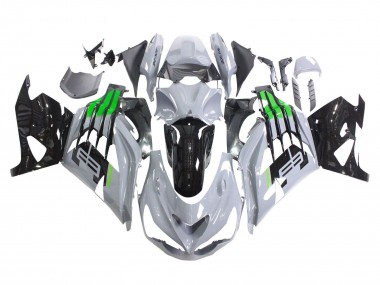 Großhandel Kawasaki ZX14R ZZR1400 Motorrad Verkleidung 2012-2024 - Grau Grun Schwarz